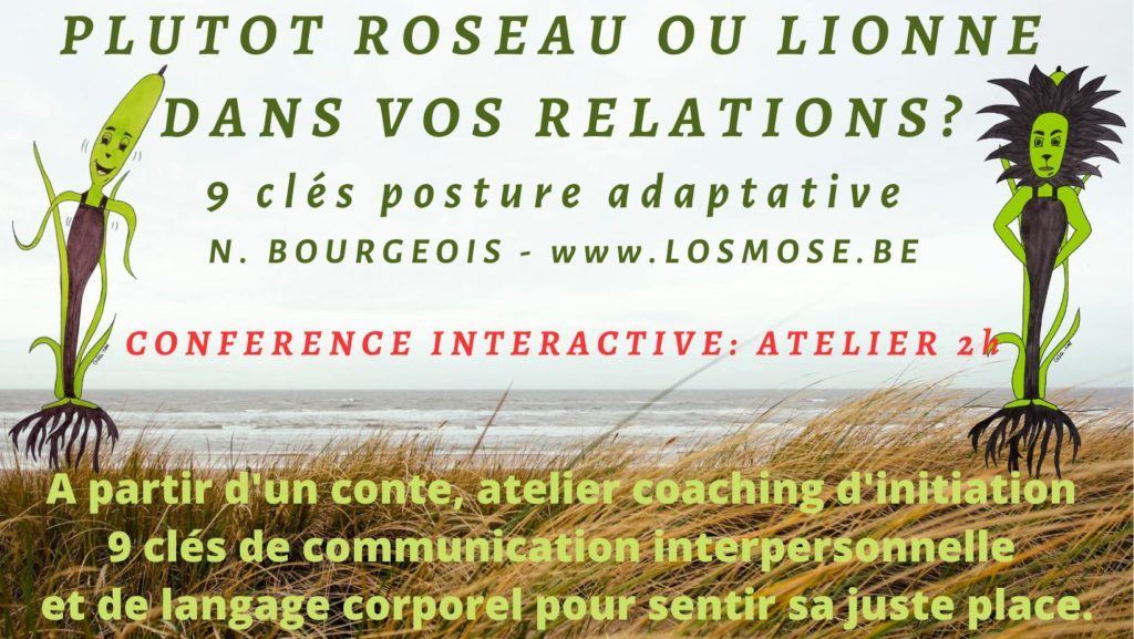 Atelier conférence conte workshop la puissance du langage corporel, communication non verbale, et bodylanguage, storytelling